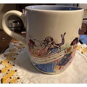 Disney 100 years of Music And Wonder  coffee cup mug,Mickey Mouse, Aladdin